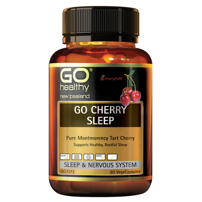 GO Healthy GO Cherry Sleep Capsules 60