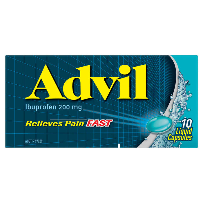 Advil Liquid Capsules 10