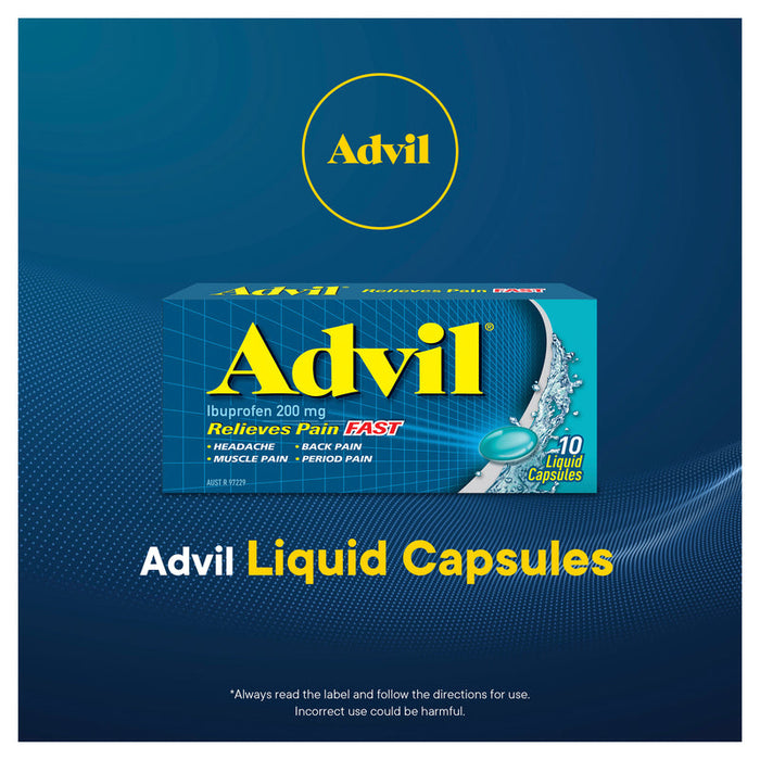 Advil Liquid Capsules 10