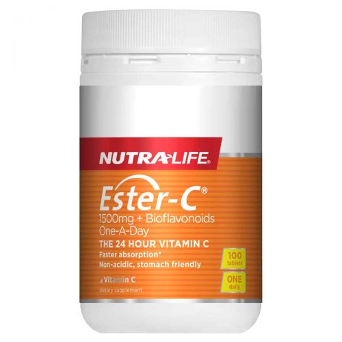 Nutralife Ester C 1500mg + Bioflavonoids Tablets 100