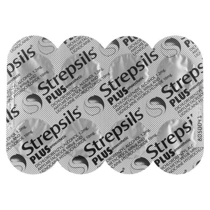 Strepsils Plus Anaesthetic Lozenges 16 - Menthol