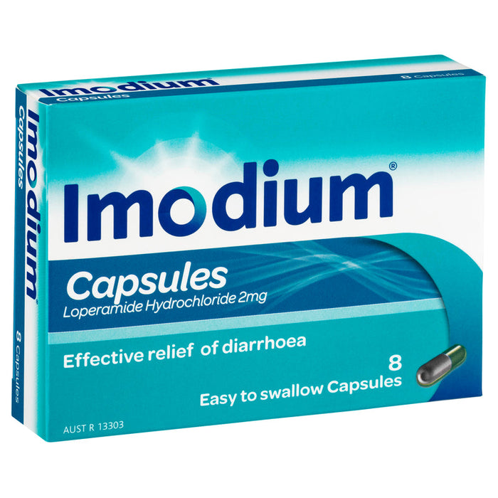 Imodium Capsules 2mg 8 Capsules