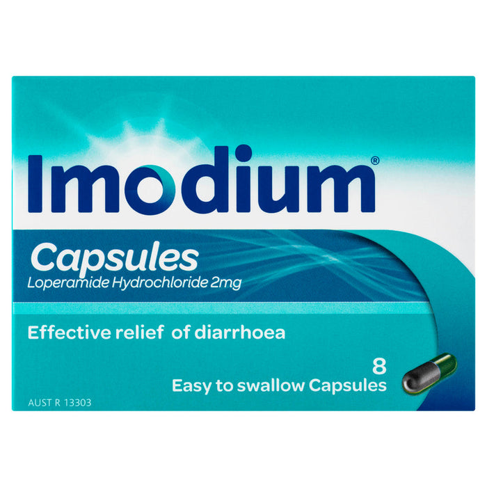 Imodium Capsules 2mg 8 Capsules