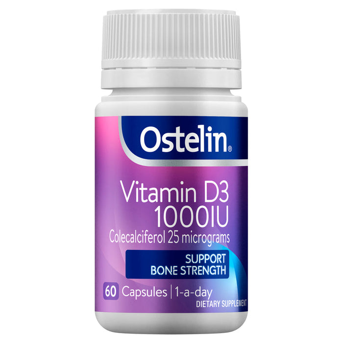 Ostelin Vitamin D3 1000IU Capsules 60