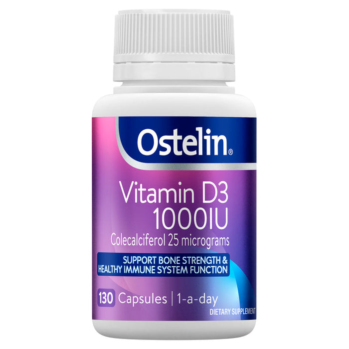 Ostelin Vitamin D3 1000IU Capsules 130