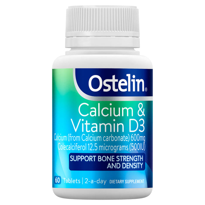 Ostelin Calcium & Vitamin D3 Tablets 60