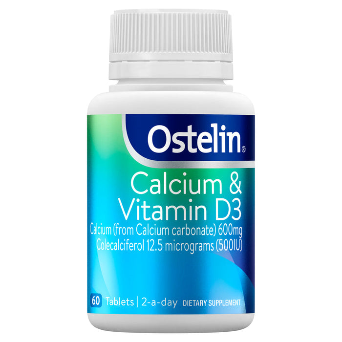 Ostelin Calcium & Vitamin D3 Tablets 60