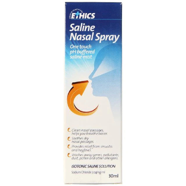 Ethics Saline Nasal Isoton Spr 30ml