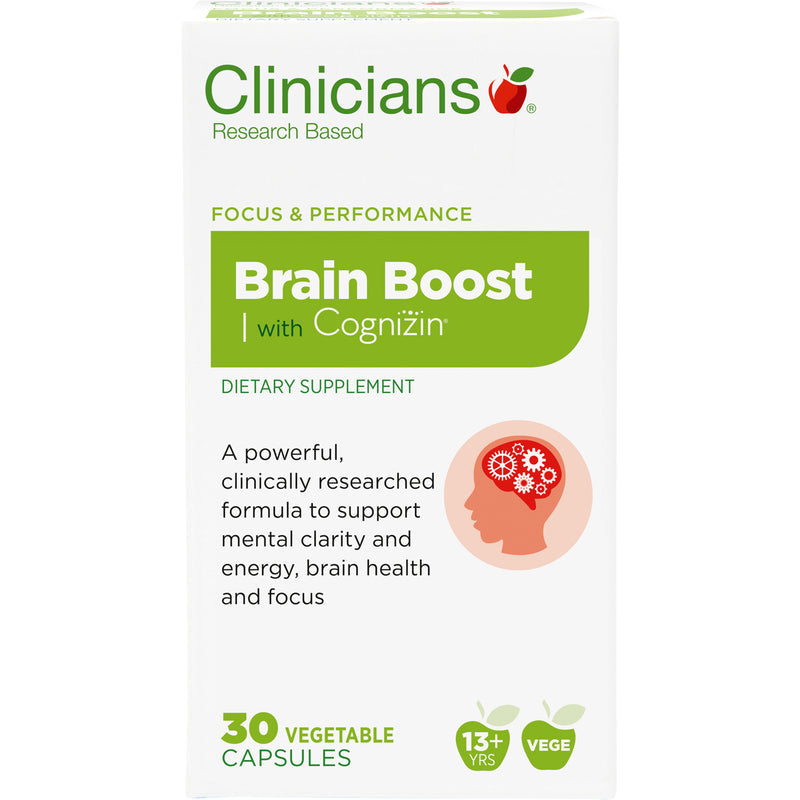 Clinicians Brain Boost with Cognizin Capsules 30