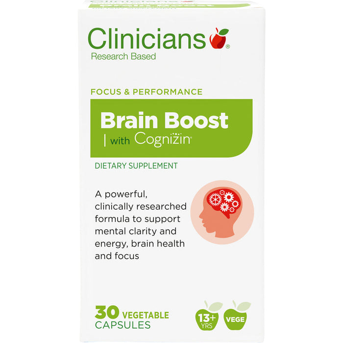 Clinicians Brain Boost with Cognizin Capsules 30