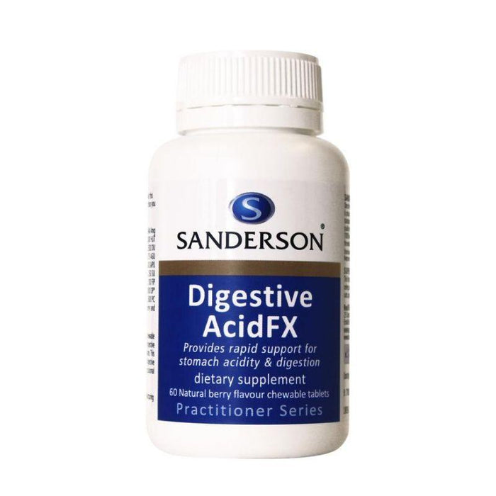 Sanderson Digestive AcidFX Chewable Tablets 60