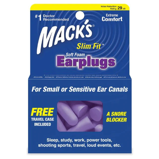 MACKS Slim Fit Ear Plugs - 5 Pairs