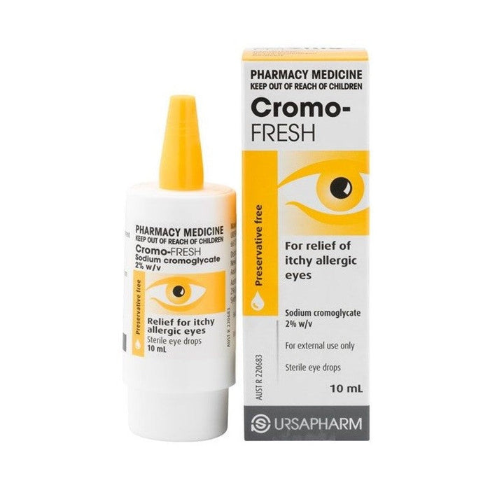 Cromo-Fresh 20mg/mL Eye Drops 10ml