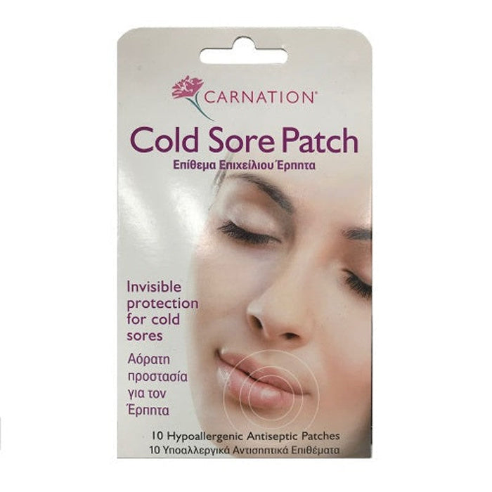 Carnation Cold Sore Patch 10pk