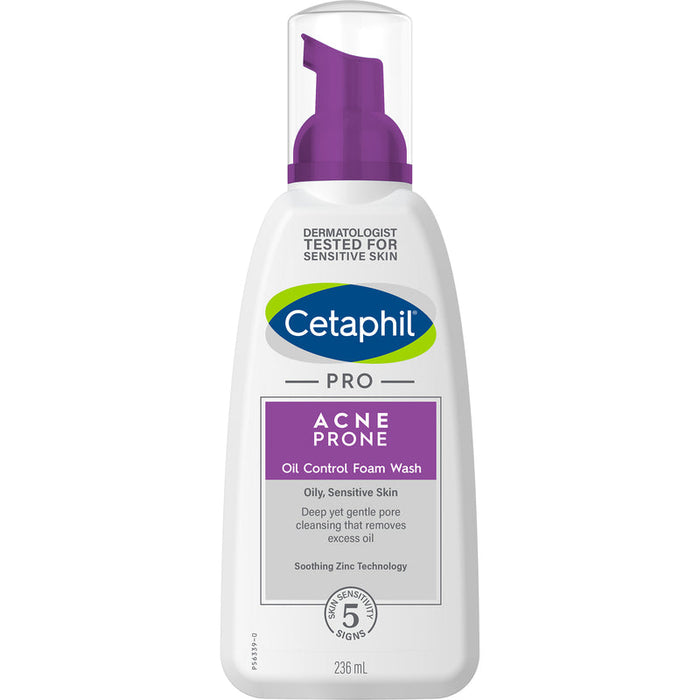 Cetaphil PRO Acne Prone Oil Control Foam Wash 236ml