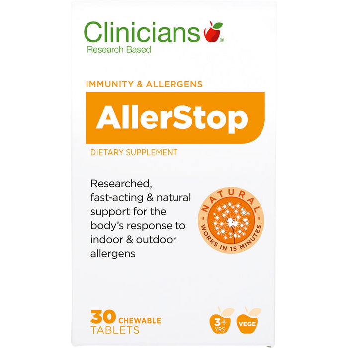 Clinicians Allerstop Chewable Tablets 30