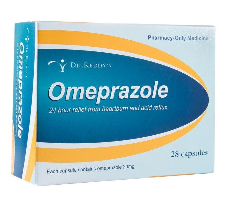 Dr Reddys Omeprazole 20mg Capsules 28