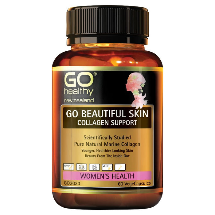 GO Healthy GO Beautiful Skin Collagen Support Capsules 60