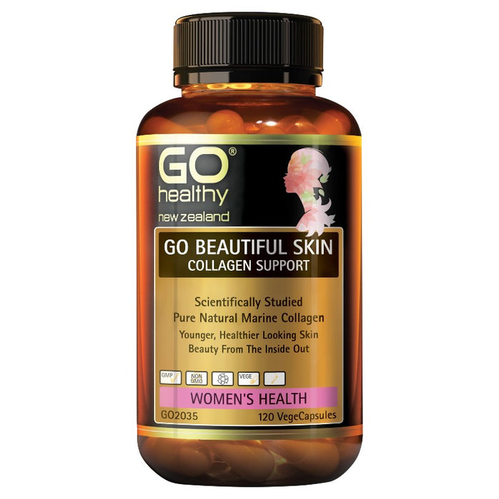 GO Healthy GO Beautiful Skin Collagen Support Capsules 120