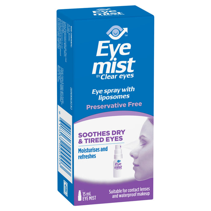 Clear Eyes Eye Mist Spray 15ml