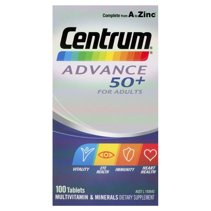 CENTRUM Advance 50+ 100s