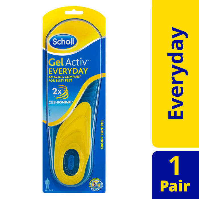 Scholl Gel Activ Insoles Everyday Men