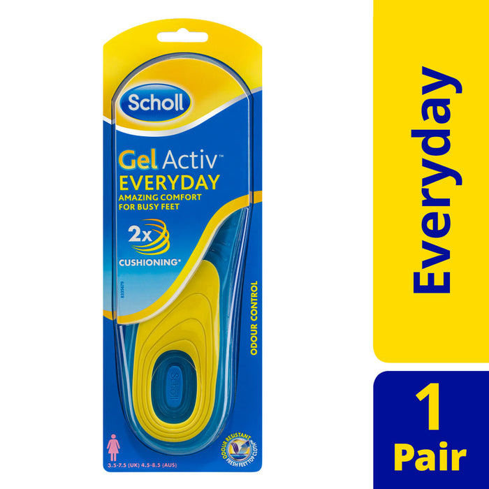 Scholl Gel Activ Insoles Everyday Women