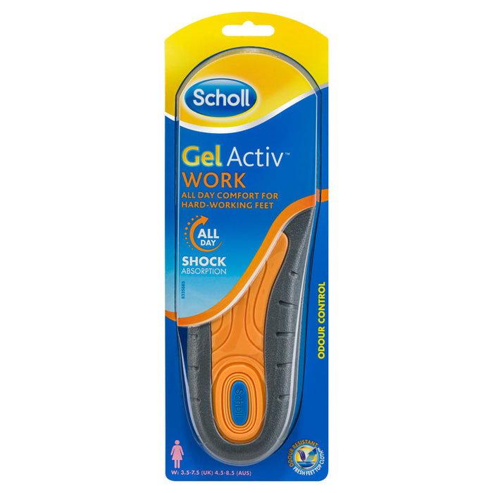 Scholl Gel Activ Insoles Work Women