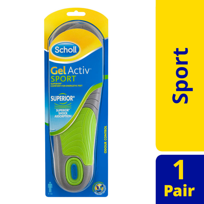 Scholl Gel Activ Insoles Sport Men