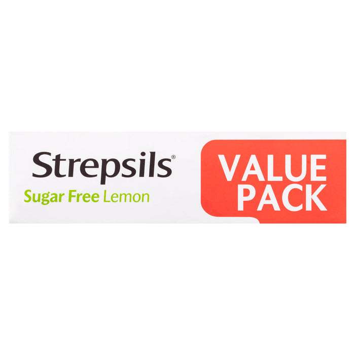 Strepsils Sugar Free Lemon Sore Throat Lozenges 36