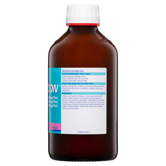 Gaviscon Liquid 600ml - Aniseed