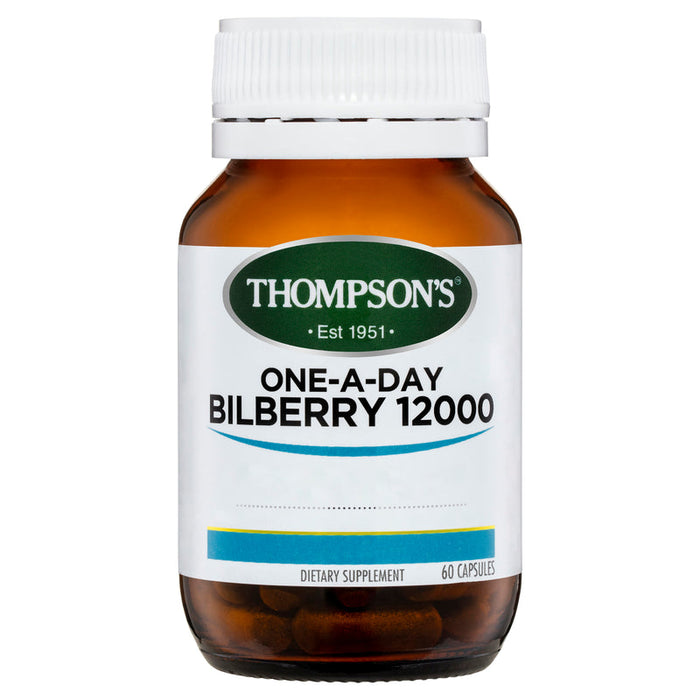 Thompsons Bilberry 12,000 One-a-Day Capsules 60