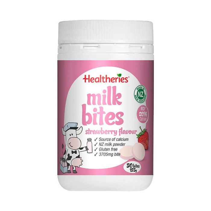 Healtheries Milk Bites 50 - Strawberry