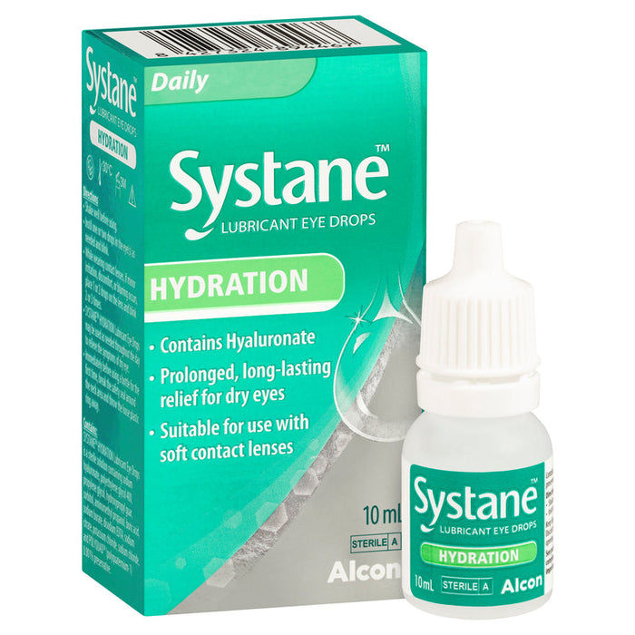 Systane Hydration Lubricant Eye Drops 10ml