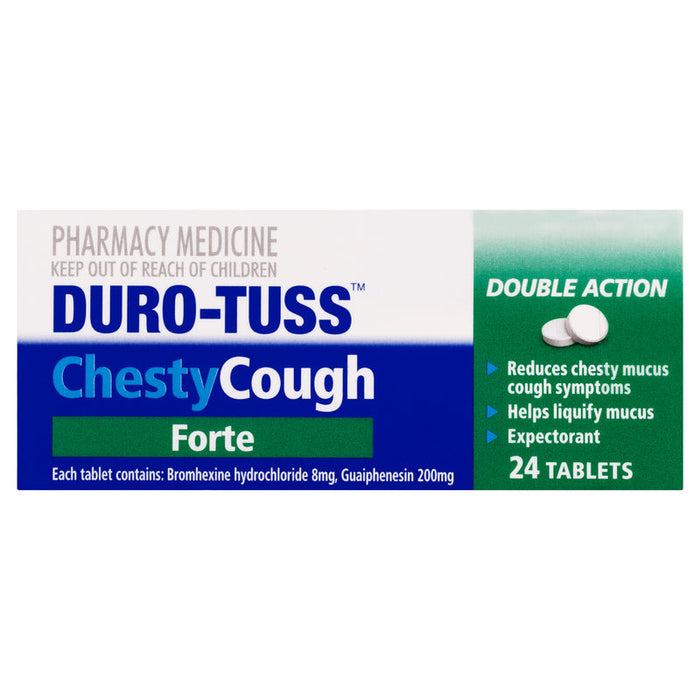 Duro-Tuss CHESTY Cough Forte Double Action Tablets 24