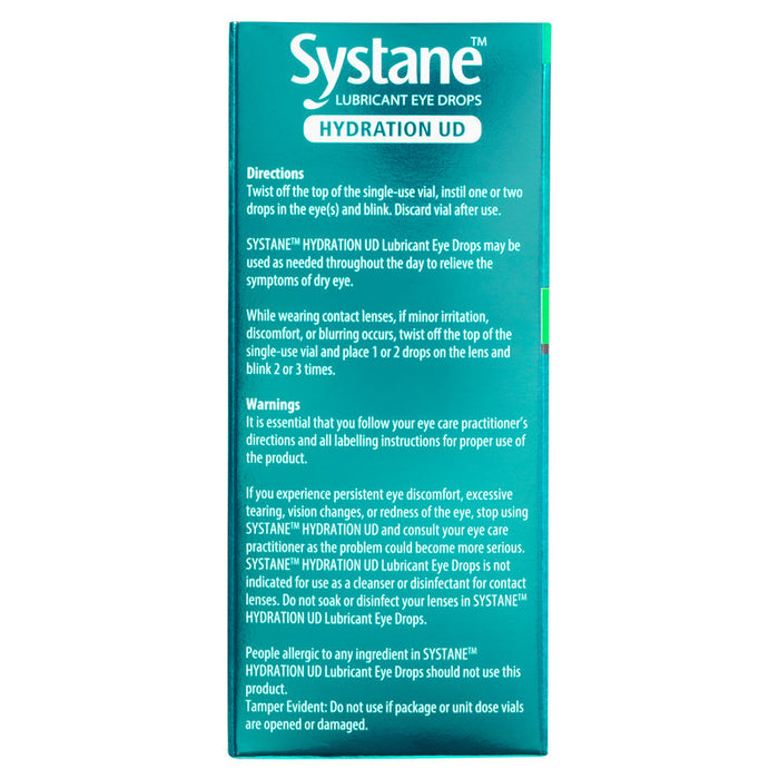 Systane Lubricant Eye Drops Hydration UD 0.7ml 30 Pack