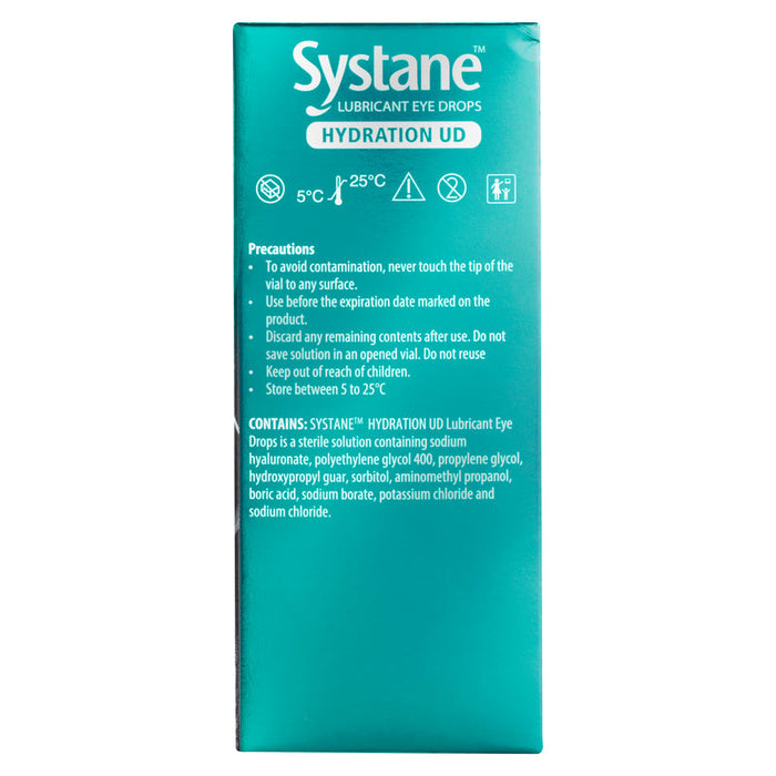 Systane Lubricant Eye Drops Hydration UD 0.7ml 30 Pack