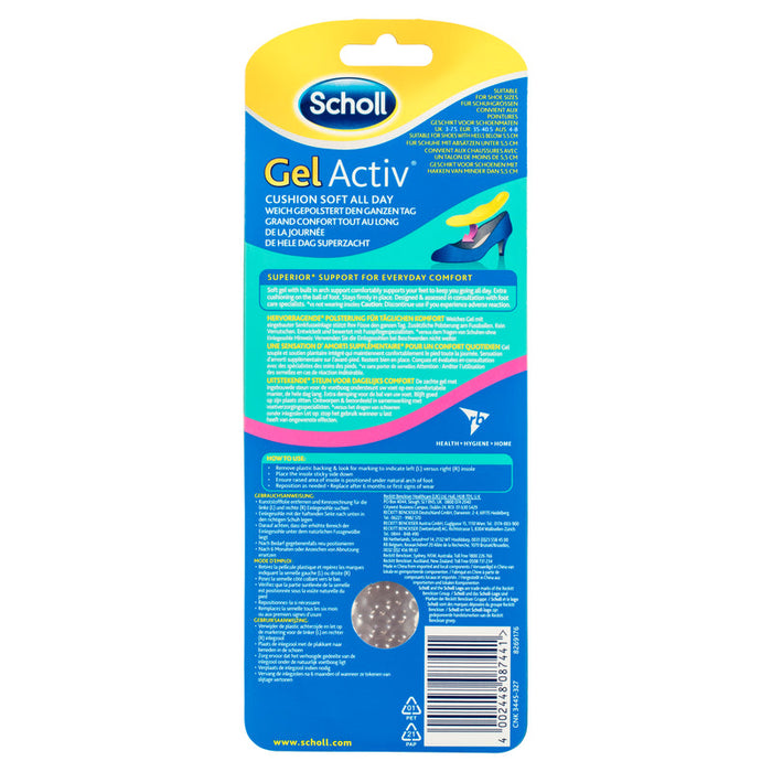 Scholl Gel Activ Insoles Everyday Heels