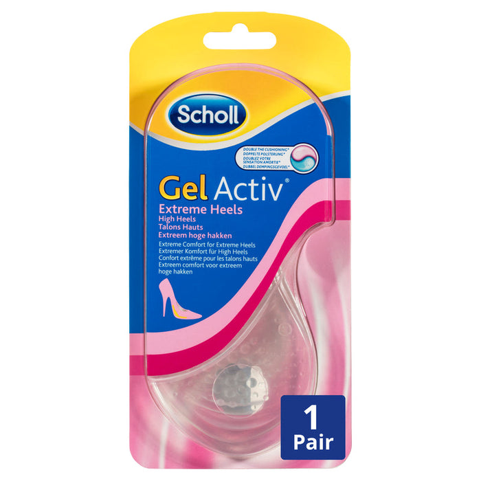 Scholl Gel Activ Insoles Extreme Heels