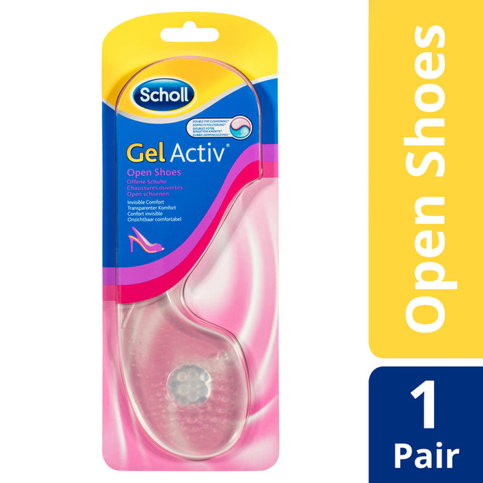 Scholl Gel Activ Insoles Open Shoes