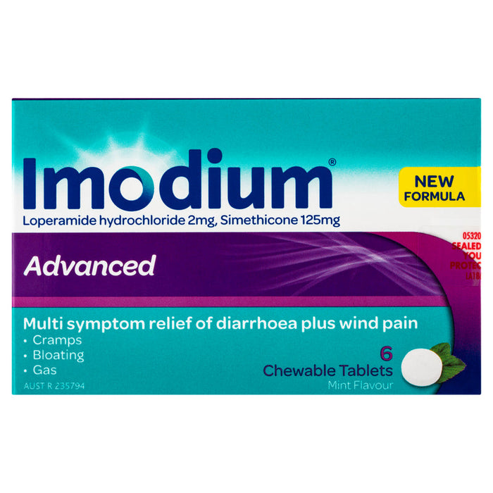 Imodium Advanced Chewable Tablets 6