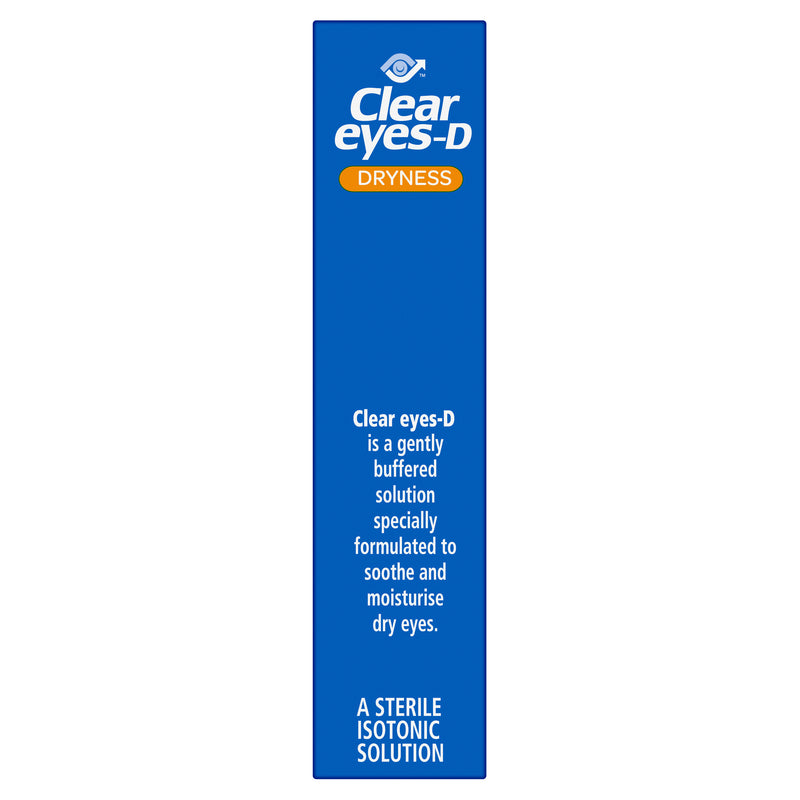 Clear Eyes-D Dryness Drops 15ml