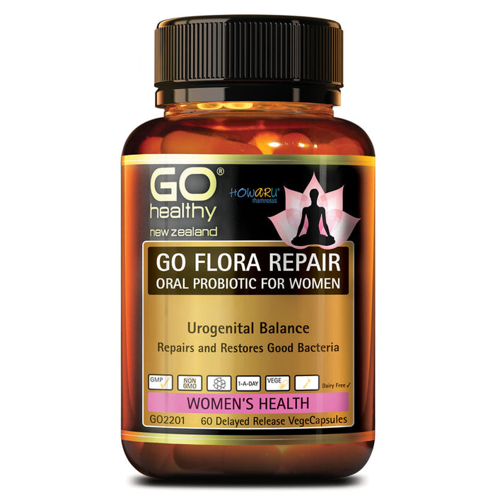 GO Healthy GO Flora Repair Capsules 60