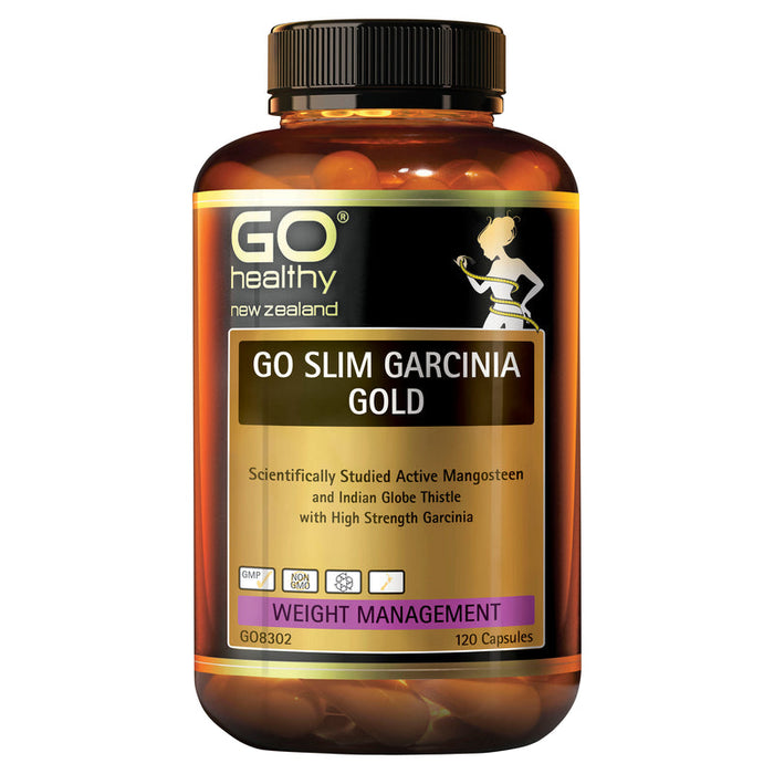 GO Healthy GO Slim Garcinia Gold Capsules 120