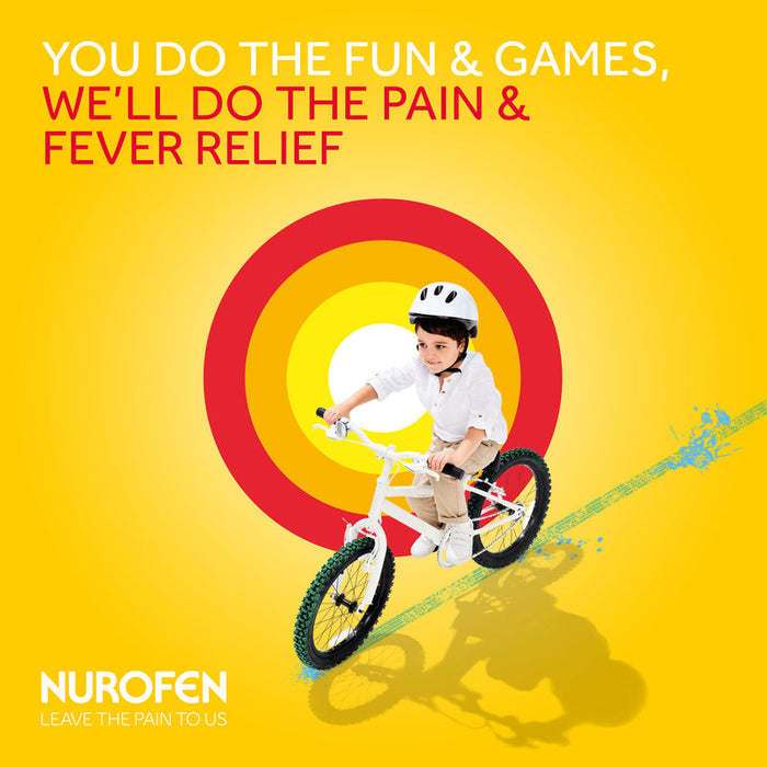 Nurofen For Children 7+ Chewable Capsules 12 - Orange Flavour