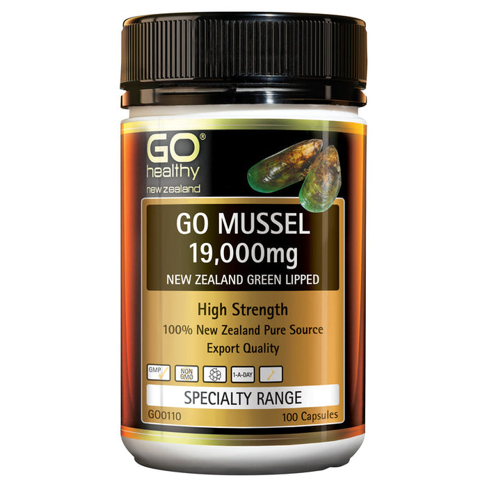 GO Healthy GO Mussel 19,000mg VegeCaps 100