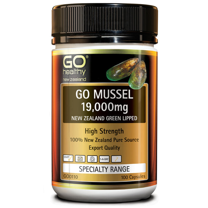 GO Healthy GO Mussel 19,000mg VegeCaps 100