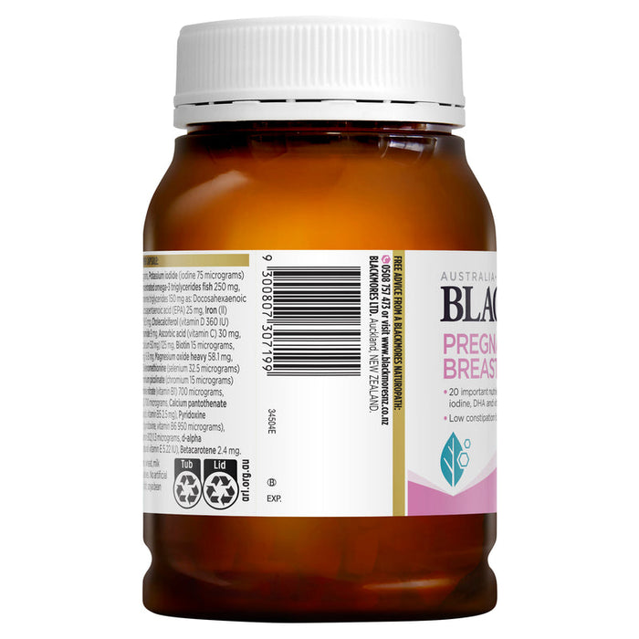 Blackmores Pregnancy & Breast-Feeding GOLD Capsules 180