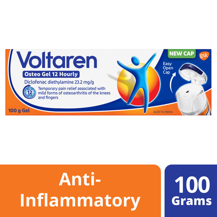 Voltaren Osteo Gel 100g - 12 Hourly