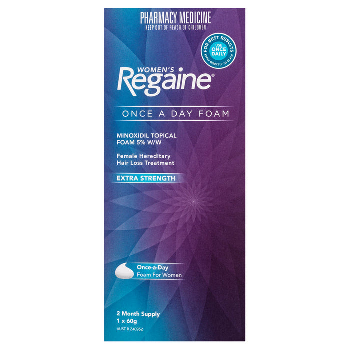 Regaine for Women Extra Strength FOAM 60g - 2 Months Supply